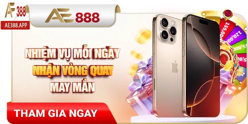 Thông tin chương trình nhiệm vụ mỗi ngày nhận vòng quay may mắn