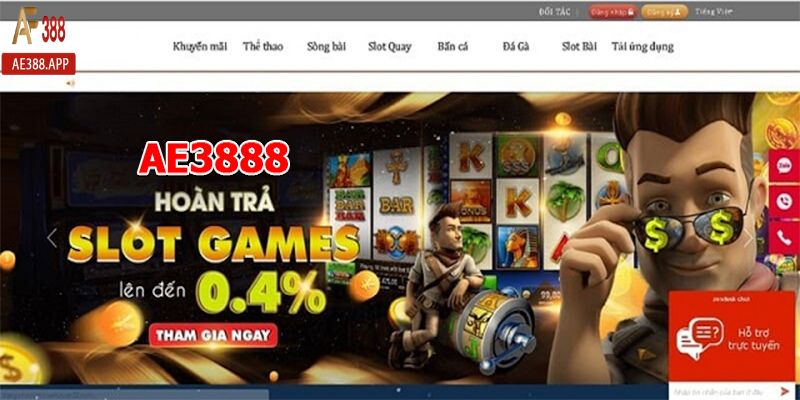 Lưu ý cần biết nhận khuyến mãi AE388 thưởng 18% lộc vàng từ slot 